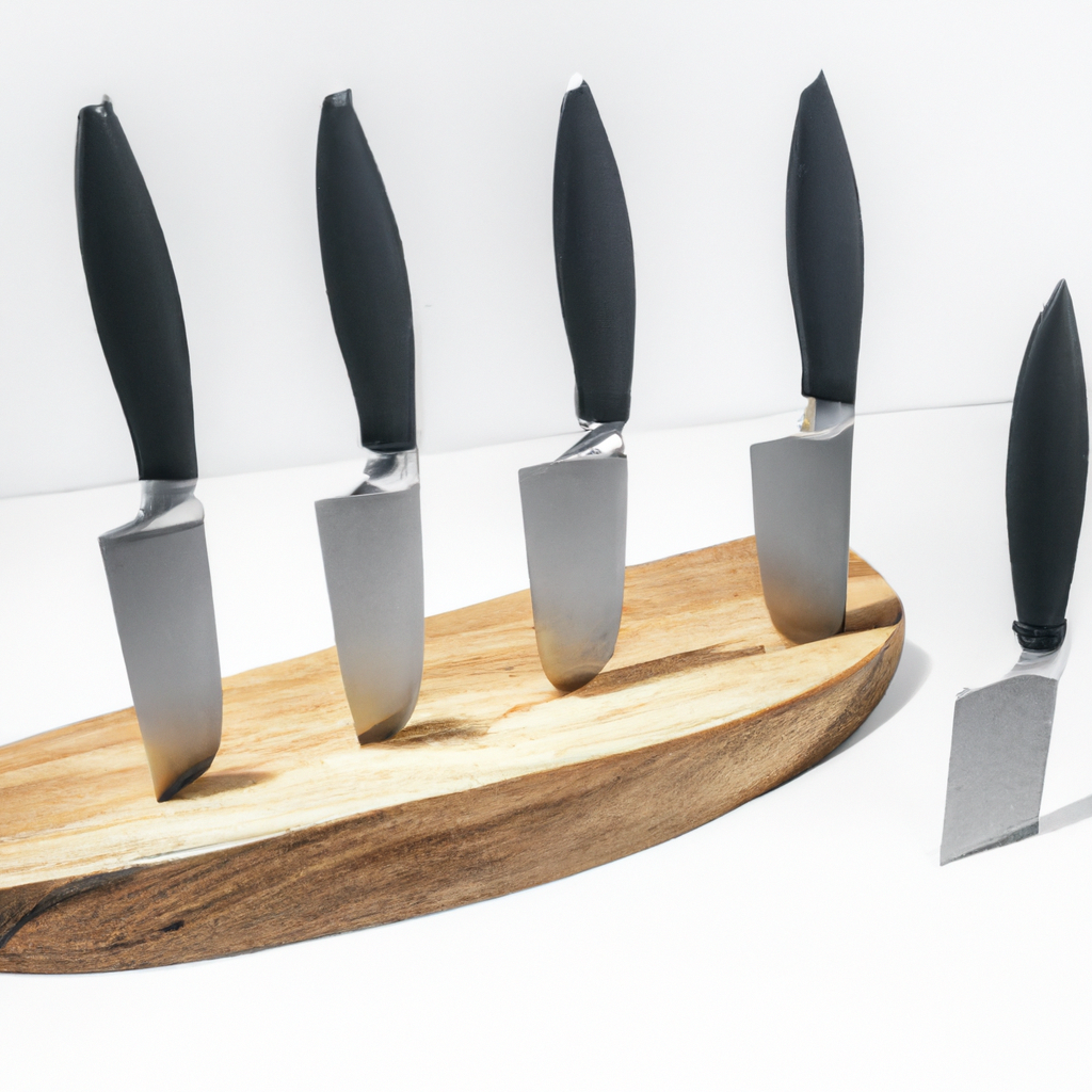 Is There an Acrylic Stand Included with the Home Hero Knife Set?