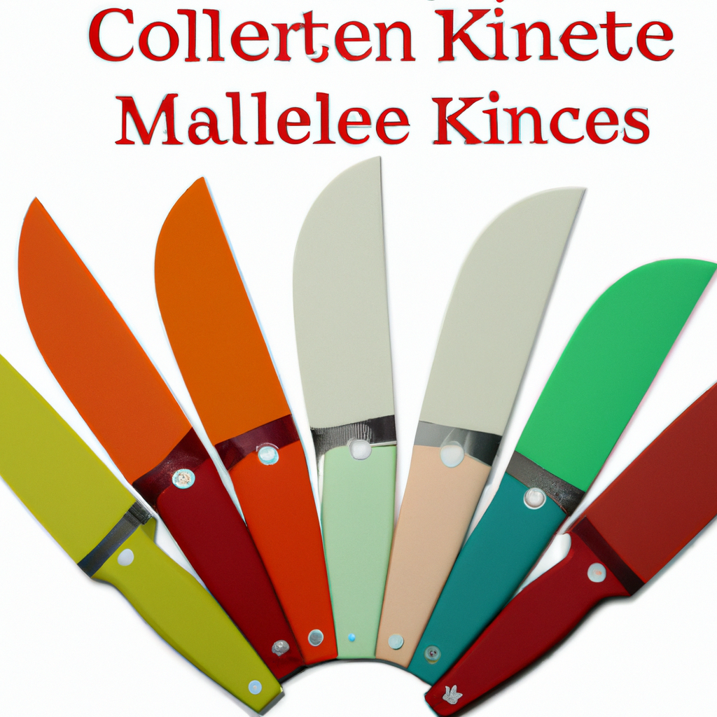 Discover the Vibrant Colors Available in the Michelangelo Kitchen Knife Set