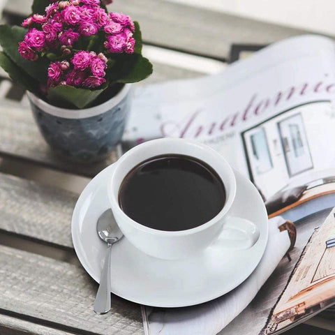 Image of Demitasse Espresso Spoons, Mini Coffee Spoon, 4.7 Inches Stainless Steel Small Spoons for Dessert, Set of 6