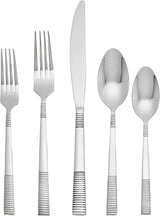 , Service for 8 Paxton 42 Piece Everyday Flatware, 18/0 Stainless Steel, Silverware...