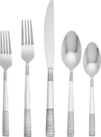 Image of , Service for 8 Paxton 42 Piece Everyday Flatware, 18/0 Stainless Steel, Silverware Set