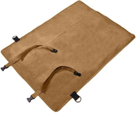 Image of Knife Roll,Knife Bag,Knife Case,Waxed Canvas Chef Knife Bag,Portable Knife Roll Bag with 10 Slots plus 1 Zipper Pockets Can Hold Home Kitchen Knife Tools up to 18.8”,Heavy Duty Knife Bags for Chefs