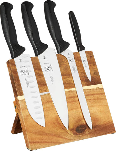 Image of Millennia 5-Piece Magnetic Board Set with Black Handles, Acacia