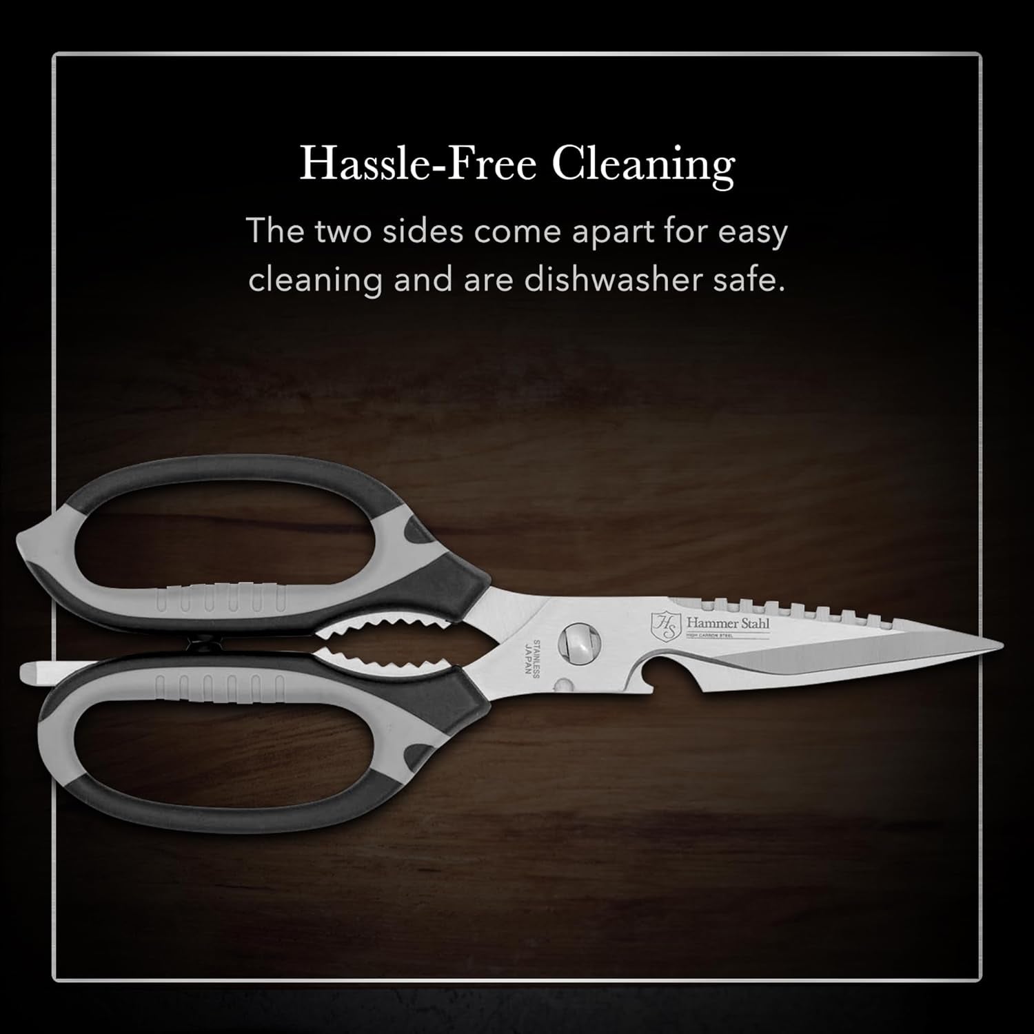 Kitchen Scissors | Kitchen Shears Heavy Duty Poultry Shears | Kitchen Shears Dishwasher Safe | Stainless Steel Kitchen Scissors Come Apart for Cleaning | Sharp Kitchen Scissors
