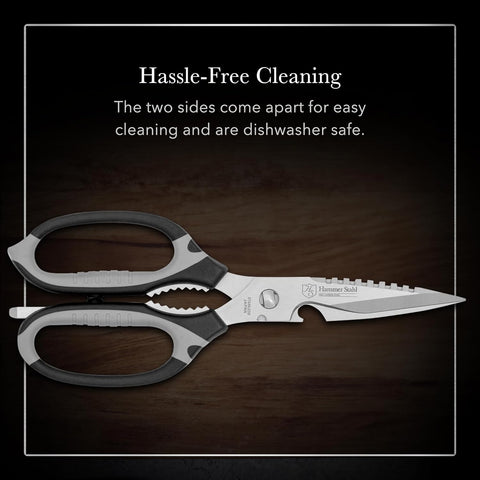 Image of Kitchen Scissors | Kitchen Shears Heavy Duty Poultry Shears | Kitchen Shears Dishwasher Safe | Stainless Steel Kitchen Scissors Come Apart for Cleaning | Sharp Kitchen Scissors