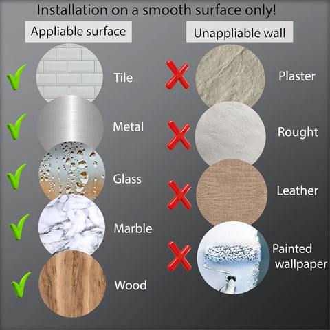 Image of Magnetic Knife Holder for Wall No Drilling – 16 Inch Stainless Steel Magnetic Knife Holder Self Adhesive - Kitchen Magnetic Knife Strip with Adhesive Sticker