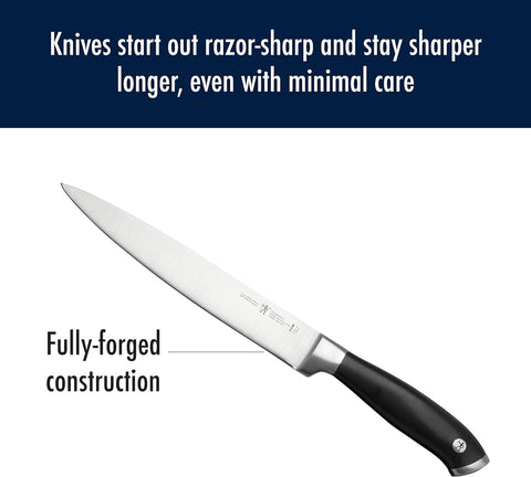 Image of HENCKELS Forged Elite Razor-Sharp 2-Piece Carving Knife Set, German Engineered Informed by 100+ Years of Mastery