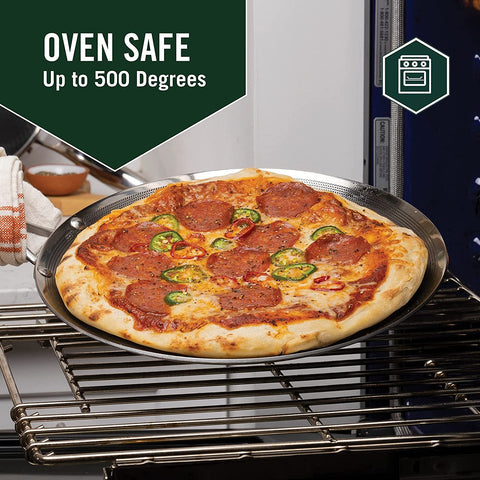 Image of Hybrid Nonstick Griddle Pan, 12-Inch, Stay-Cool Handle, Dishwasher and Oven Safe, Induction Ready, Compatible with All Cooktops