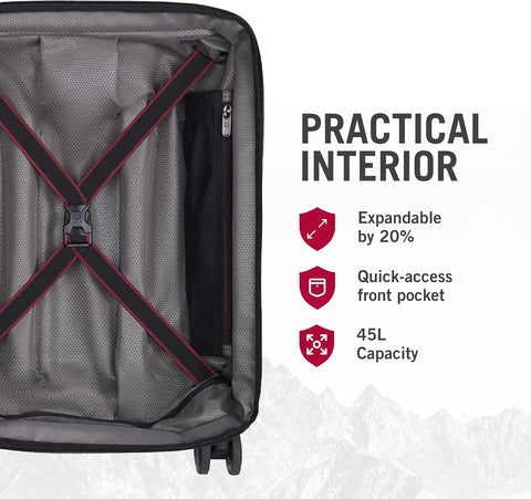 Image of Spectra 3.0 Frequent Flyer plus Carry-On - Red, 23-Inch