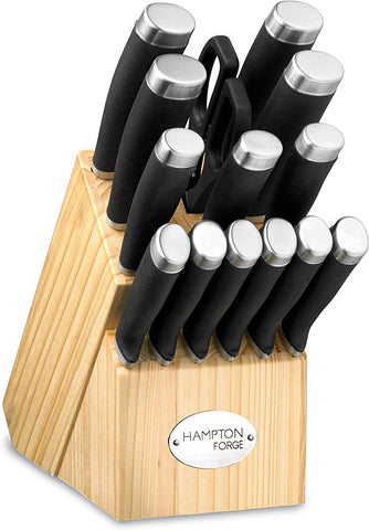 Image of Epicure–15Pieceknife Set, 15 Piece, Black