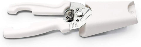 Image of Stainless Steel Kitchen Shears with Holder - Perfect for Herbs, Floral Trimming and Kitchen Use - Made in Portgual White