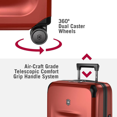 Image of Spectra 3.0 Frequent Flyer plus Carry-On - Red, 23-Inch