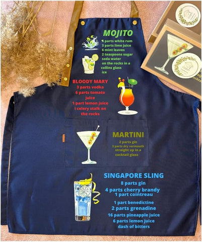 Image of Kitchen Funny Apron,Unique Gift Box for Everyone Creative Gifts for Birthday Christmas Thanksgiving,Cute Cooking Aprons