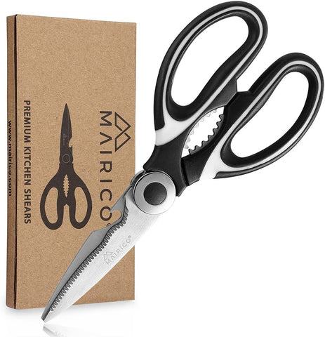 Image of Ultra Sharp Premium Heavy Duty Kitchen Shears- Ultimate Heavy Duty Scissors for Cutting Chicken, Poultry, Fish, Meat and Poultry Bones