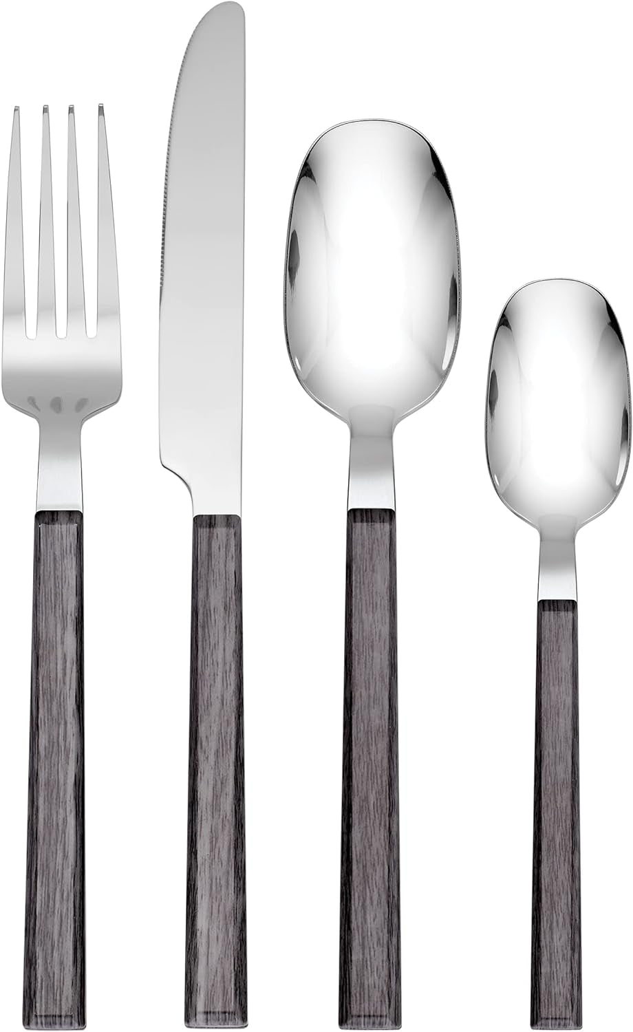 Henley Grey 16 Piece Flatware Set, 16PC FW