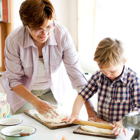 Image of French Rolling Pin (18 Inches) –Woodenroll Pin for Fondant, Pie Crust, Cookie, Pastry, Dough –Tapered Design & Smooth Construction - Essential Kitchen Utensil