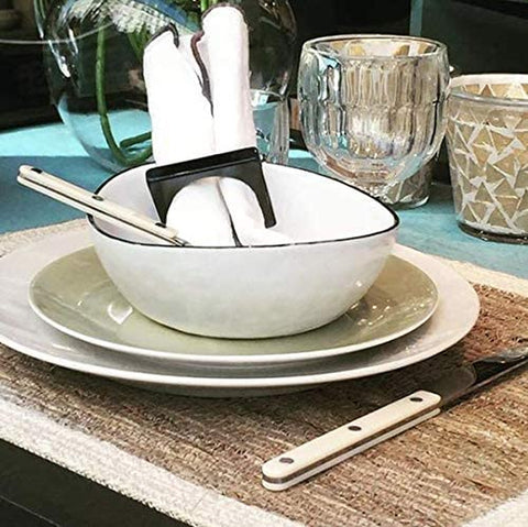 Image of Flatware Bistrot Stainless Steel Ivory 5Pcs Service for 4 (20 Pieces)