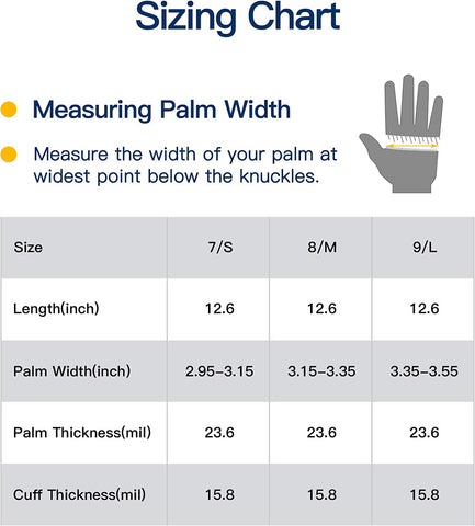 Image of LANON Wahoo Skin-Friendly Dishwashing Cleaning Gloves, Reusable Unlined Kitchen Gloves, Non-Slip, Surf Spray, Small