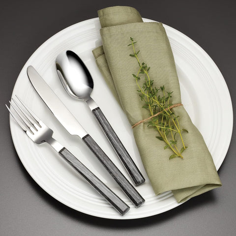 Image of Henley Grey 16 Piece Flatware Set, 16PC FW