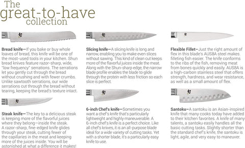 Image of Cutlery Premier Utility Knife 6.5", Narrow, Straight-Bladed Kitchen Knife Perfect for Precise Cuts, Ideal for Preparing Sandwiches or Trimming Small Vegetables, Handcrafted Japanese Knife Brown