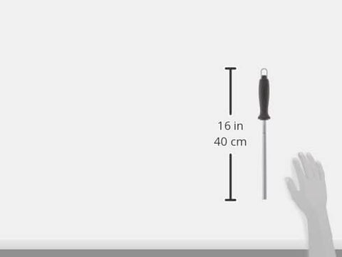 Image of 9" Diamond Steel Sharpener, Narrow, Fine