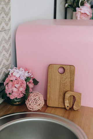 Image of Wooden Safe Knife for Kids, Kids Utensil Montessori Knife, Vegetable and Fruit Chopper, Ash Wood