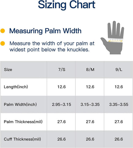 Image of LANON Wahoo Skin-Friendly Cleaning Gloves, Dishwashing Kitchen Gloves with Cotton Flocked Liner, Reusable, Non-Slip, Bud Tender, Medium