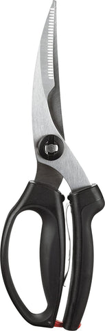 Image of Good Grips Spring-Loaded Poultry Shears, Black