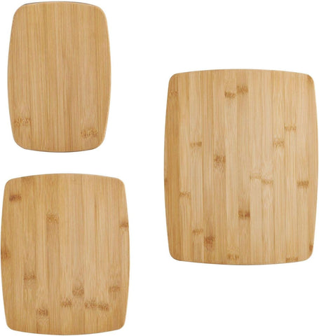 Image of Edgekeeper 21-Piece Forged Triple Riveted Block Set with Built-In Knife Sharpener, Cherry & Bamboo Cutting Board, Set of 3
