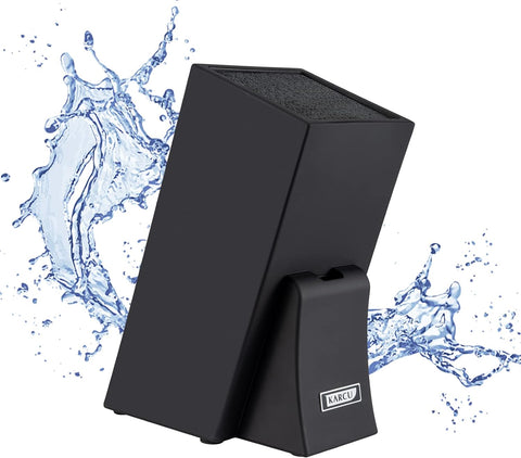 Image of Knife Holder, Large Capacity, Kitchen Household Multifunctional Knife Storage and Placement Rack(Without Knives)