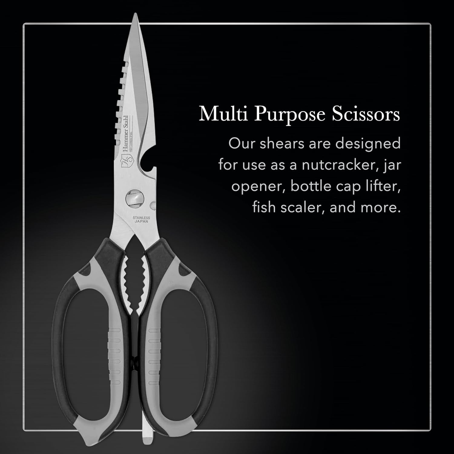 Kitchen Scissors | Kitchen Shears Heavy Duty Poultry Shears | Kitchen Shears Dishwasher Safe | Stainless Steel Kitchen Scissors Come Apart for Cleaning | Sharp Kitchen Scissors