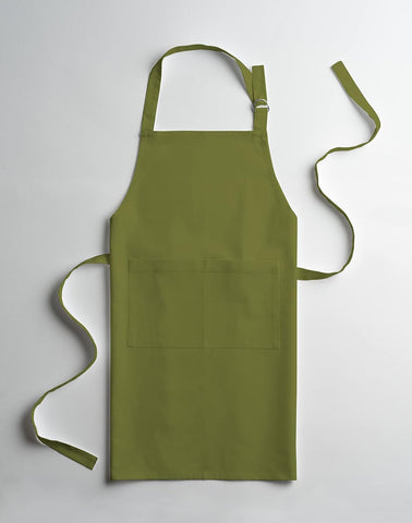 Image of Kitchen Apron for Men Women|Adjustable with Pocket Cloth Apron|Baking Banquet Cafe Chef Apron|Thanksgiving Christmas BBQ Gift