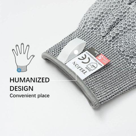 Image of Cut Resistant Gloves, EN388 Level 5 Cut Resistant Gloves, No Cut Gloves, Cut Proof Gloves, Food Grade