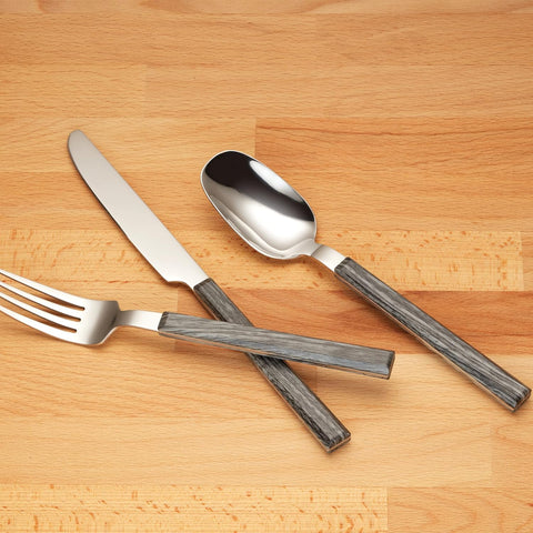 Image of Henley Grey 16 Piece Flatware Set, 16PC FW