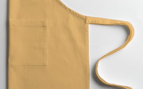 Image of Kitchen Apron for Men Women|Adjustable with Pocket Cloth Apron|Baking Banquet Cafe Chef Apron|Thanksgiving Christmas BBQ Gift