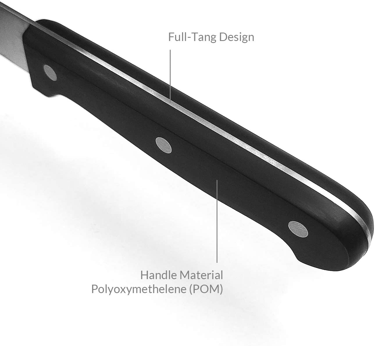 Humbee Chef Serrated Bread Knife for Home Kitchens Bread Knife 12 Inch Black