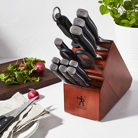 Image of Henckels Forged Accent 15-Pc Knife Block Set