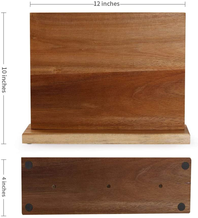 Home Kitchen Magnetic Knife Block Holder Rack Magnetic Stands with Strong Enhanced Magnets Multifunctional Storage Knife Holder