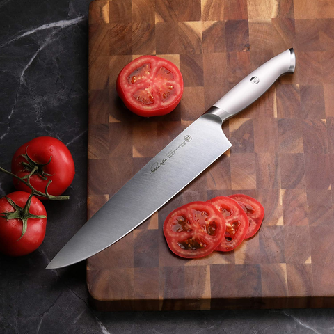 Image of Cangshan Thomas Keller Signature Collection Swedish Powder Steel Forged, 10-Inch Chef'S Knife, White
