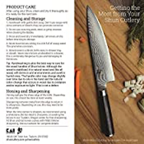 Image of Shun Cutlery Classic 7-Piece Essential Block Set; 11-Slot Bamboo Block, 3.5-Inch Paring Knife, 6-Inch Utility Knife, 8- Inch Chef’S Knife, 9-Inch Bread Knife, Herb Shears, Combination Honing Steel