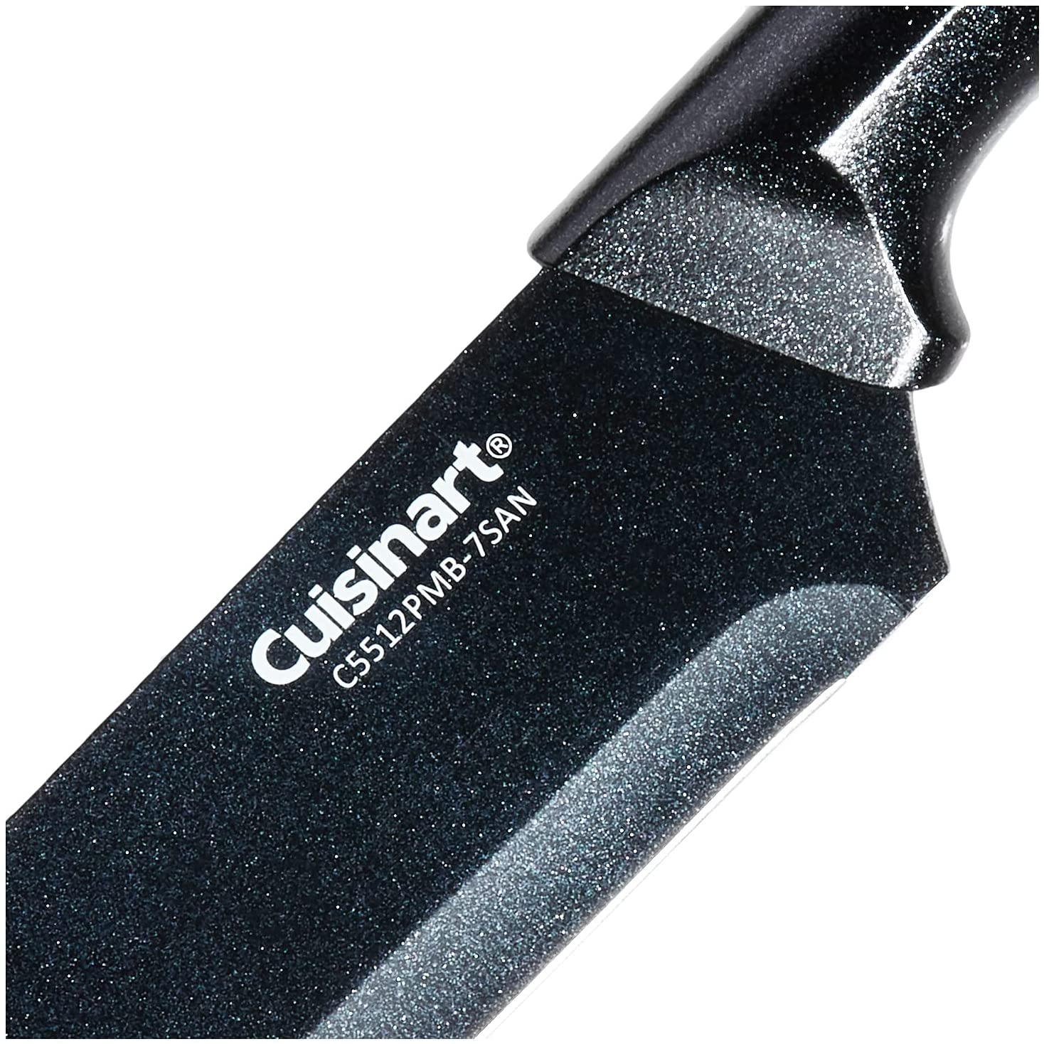 Cuisinart C55-12PMB Advantage 12 Piece Metallic Knife Set with Blade Guards, Black
