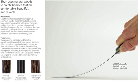 Image of Shun Premier Chef Knife, 6 Inch, VG-MAX Steel, Nimble and Lightweight, Handcrafted in Japan