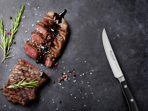 Image of WÜSTHOF Classic IKON 4.5" Steak Knife