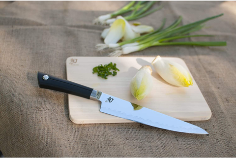Image of Shun Sora 8 Inch Chef Knife, NSF Certified Cutlery Handcrafted in Japan, VB0706