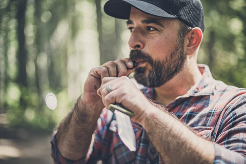 Image of Gerber Gear Ultimate Knife, Tactical Knife with Fire Starter, Sharpener, and Knife Sheath, 4.75” Blade (31-003941)