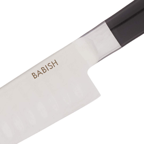 Image of Babish High-Carbon 1.4116 German Steel Cutlery, 6.5" Santoku Knife