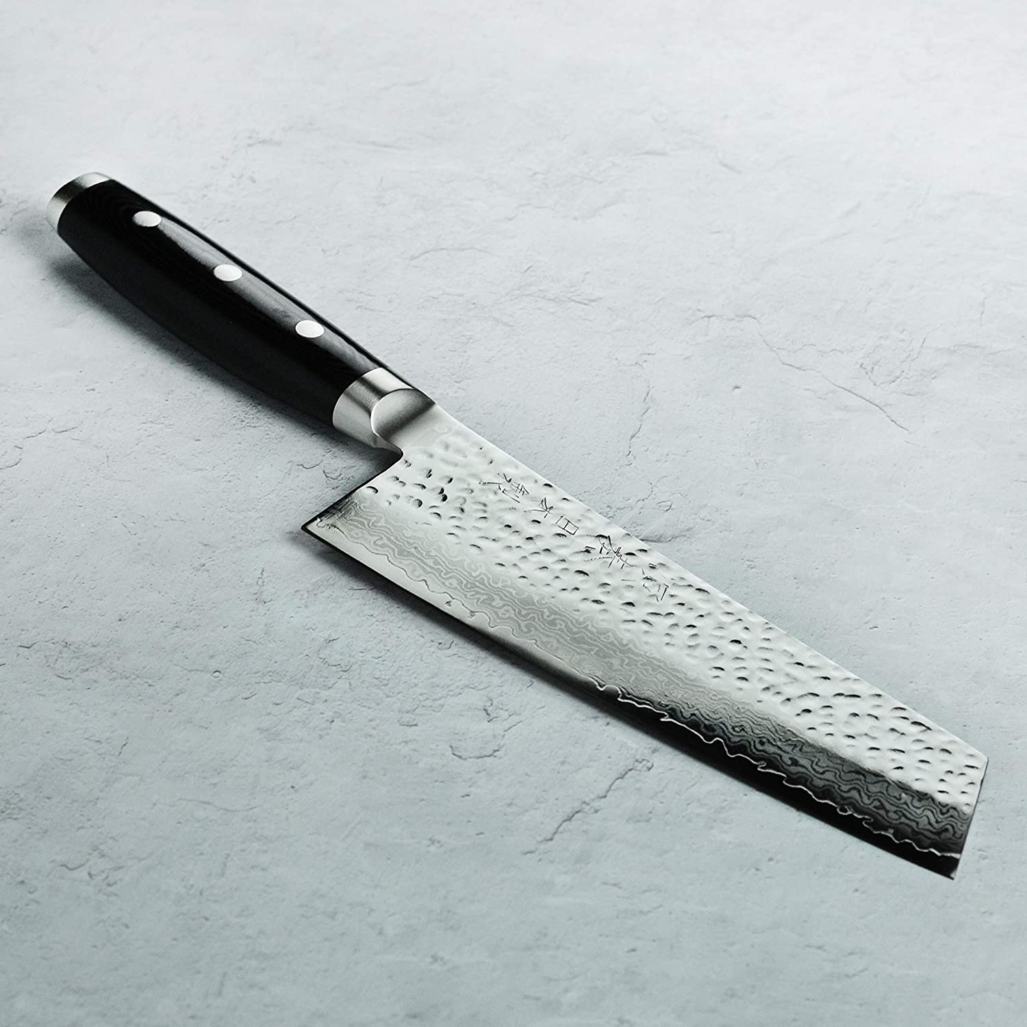 Enso HD 7" Bunka Knife - Made in Japan - VG10 Hammered Damascus Stainless Steel