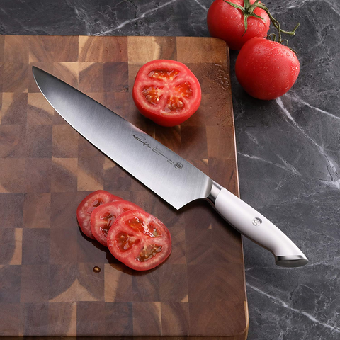 Image of Cangshan Thomas Keller Signature Collection Swedish Powder Steel Forged, 10-Inch Chef'S Knife, White