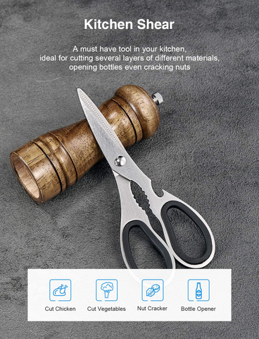 Image of Knife Set, 14 PCS High Carbon Stainless Steel Kitchen Knife Set for Chef, Super Sharp Knife Set with Acrylic Stand, Include Steak Knives, Sharpener and Scissors, Ergonomical Design by Kincano