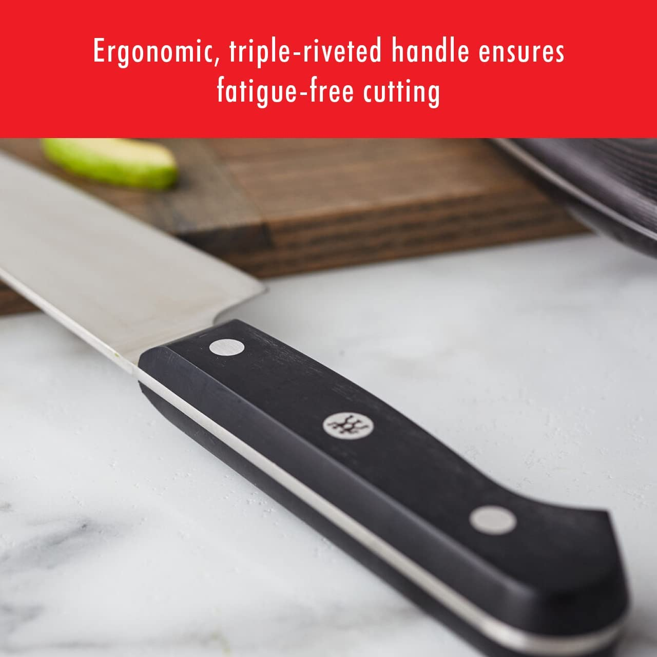 ZWILLING Gourmet 8-Inch Chef’S Knife, Kitchen Knife, Black, Stainless Steel